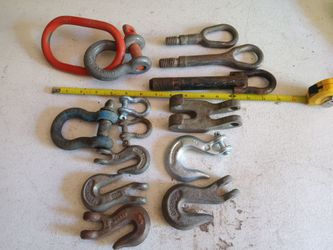 Shackles and hook tools