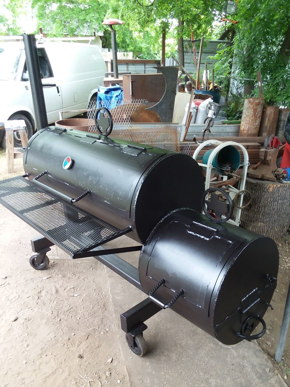 CUSTOM MADE BBQ PITS AND METAL WELDING WORK