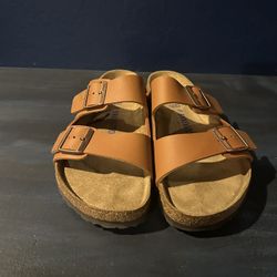 Birkenstock Mens Arizona Soft Footbed Leather- Size Mens 10