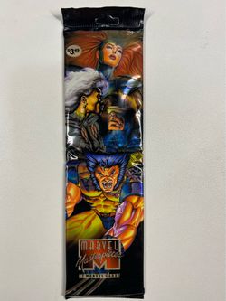 1995 Marvel Masterpieces Sealed Jumbo Pack, Rare Vintage