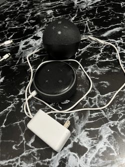 Amazon Echo Dot New And Old For Sale