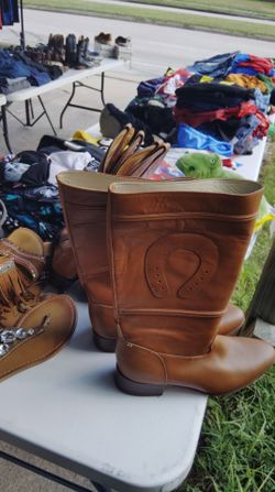 Boots and Shoes and Belts