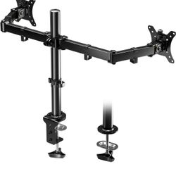 BONTEC Dual Monitor Mount for 13-32 Inch LCD LED PC Screens, Double Monitor S...