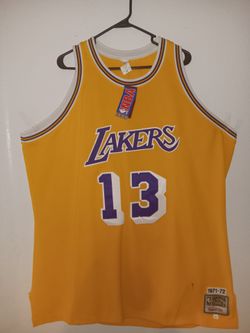 Mitchell & Ness Lakers #13 Hardwood Classics Jersey