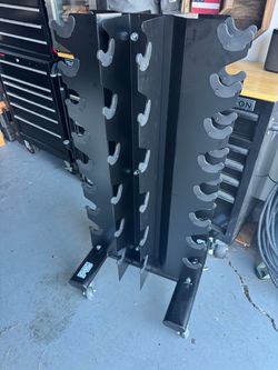 F45 Rolling Weight Rack