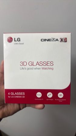 LG 3D GLASSES