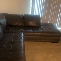 Leather Sofa/Couch
