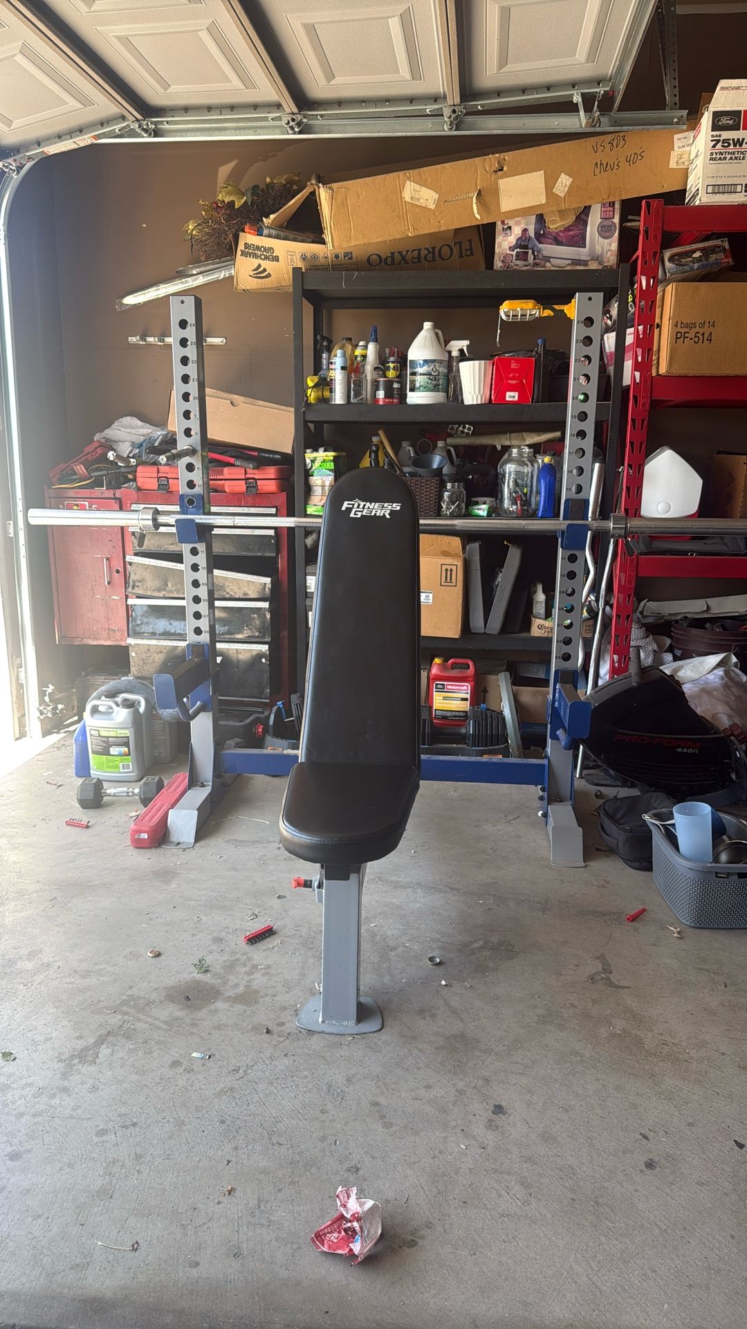 Workout Bench/weights