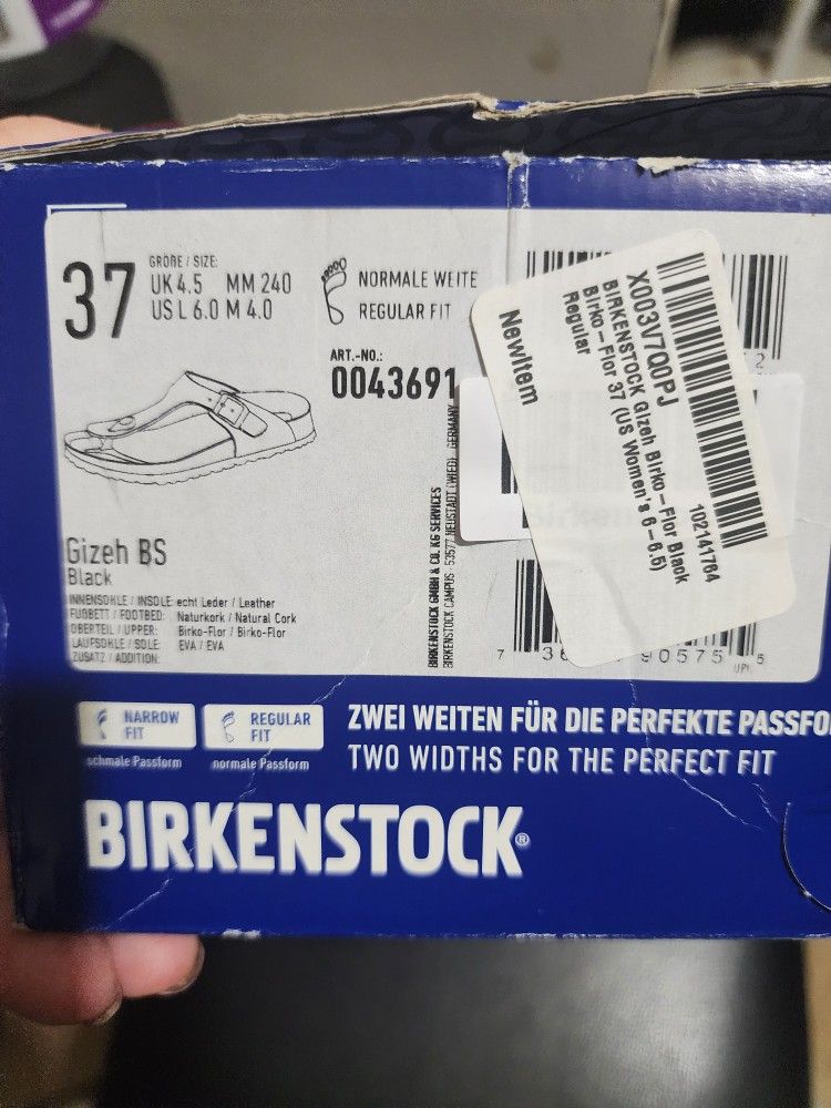 NIB Size 7 Birks