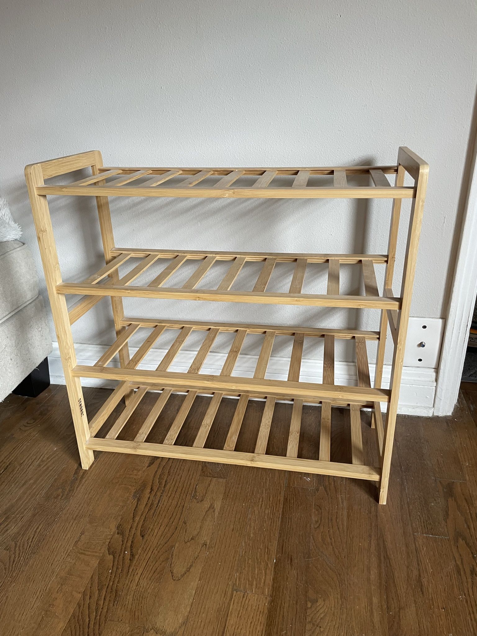 Bamboo Shoe Rack