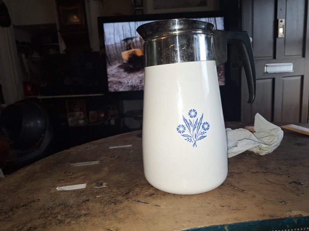 9 Cup Corningware Coffee Pot