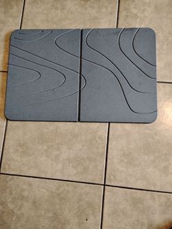 Stone bath mat