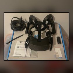 HP Reverb Virtual Reality Headset BUNDLE Professional Edition VR1000 UNTESTED