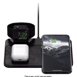 NOMAD Base Station Apple Watch Wireless Charging Dock - white box Open Box