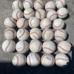 Baseballs 29 Total Good Condition Minor League 