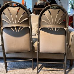 Two Folding Chairs 
