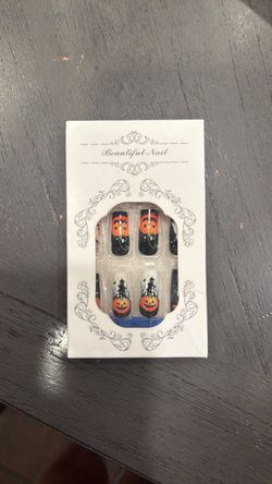 Halloween Press-On Nails Set