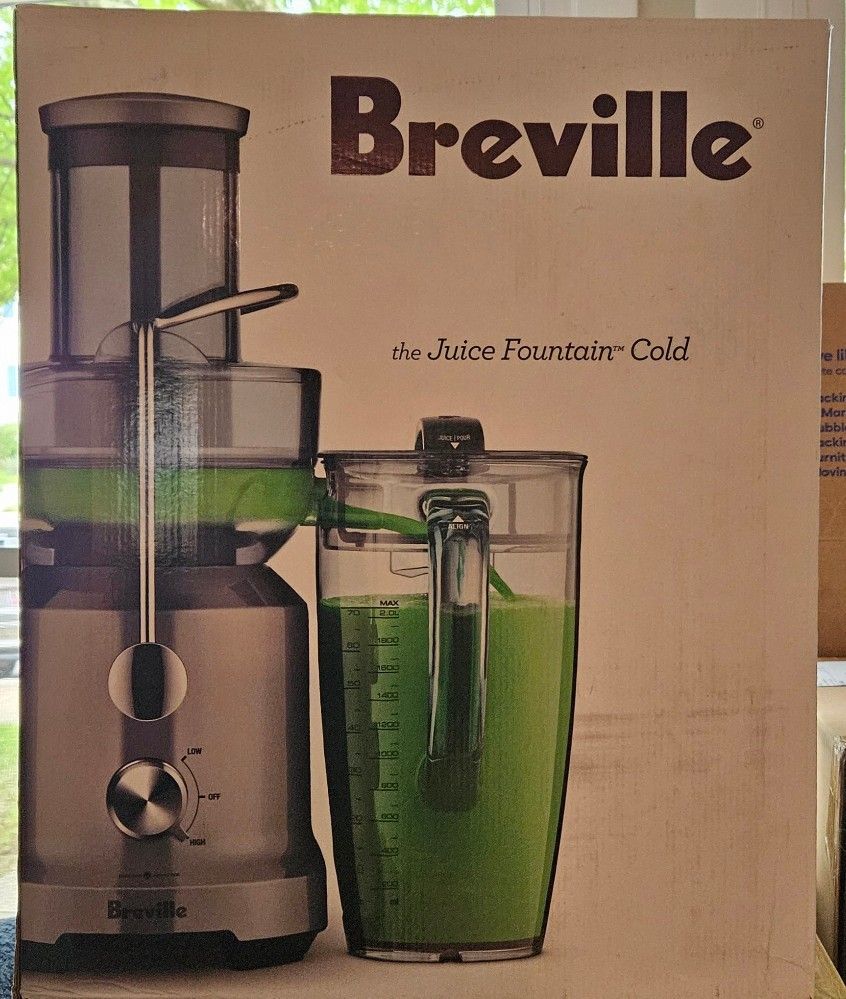 Breville Juicer, The Juice Fountain Cold In Box