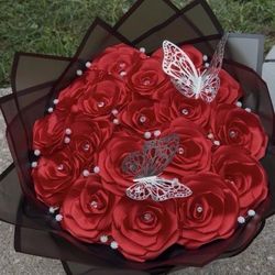 Enternal Red Roses Bouquet