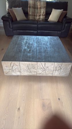 Z Gallerie Gallery coffee table and End table
