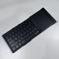 Wireless Folding Keyboard Support 3 Bluetooth Devices 