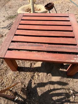 Patio table