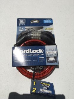 WordLock Bicycle Combination Lock