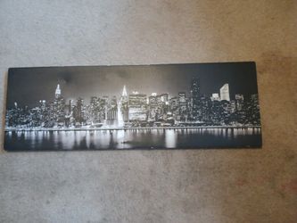 City Scape Canvas Art