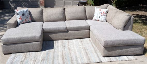 Large Grey Sectional Couch, DELIVERY AVAILABLE!!
