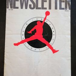 Air Jordan Flight Club Newsletter Volume 1 