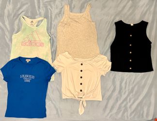 Girls shirts size 14/16