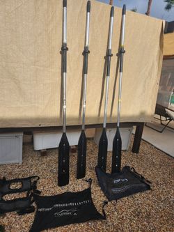2 inflatable pontoon fishing tubes