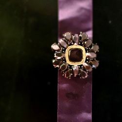 Monet Adjustable Purple Chocker Necklace