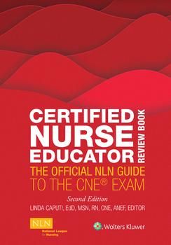Certified Nurse Educator Review Book:Official NLN Guide -CNE Exam-by Caputi  Paperback- NEW