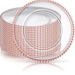 Clear Charger Plates