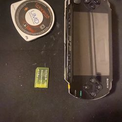 PSP With God Of War And 1G Memory Card 