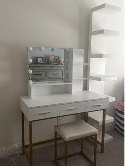 Vanity and Lack shelf