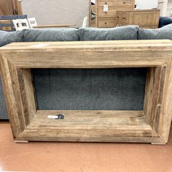 New 52” Console - Solid Reclaimed Wood