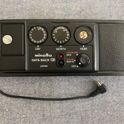 Minolta Data Back G (For Parts or Repair)
