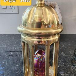 ONE OF A KIND DECORATIVE BRASS CANISTER