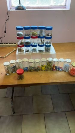 Small Accessories In Jars