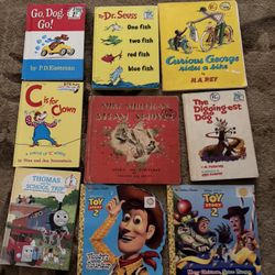 Lot Of Nine Famous Children’s Books Some Vintage