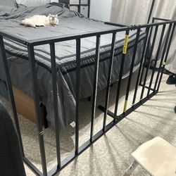Twin Box spring & Metal Frame 
