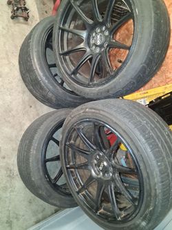 Rims and tires