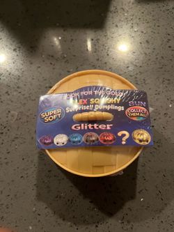 Rare squishy dumpling glitter mystery