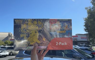 Pokemon Surging Sparks ETB + Booster Bundle 