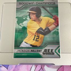 Baseball Card Jackson HOLLIDAY