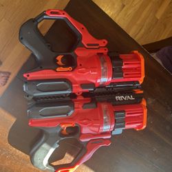 2 Rival Nerf Guns
