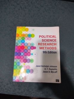 Political science research method 9th edition (used)