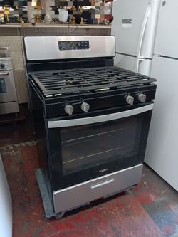 Whirlpool 4-burner gas range stove 30-inch